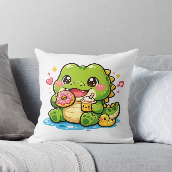 Aperçu de l'œuvre Crocodile Kawaii créée et vendue par redsharkuk.