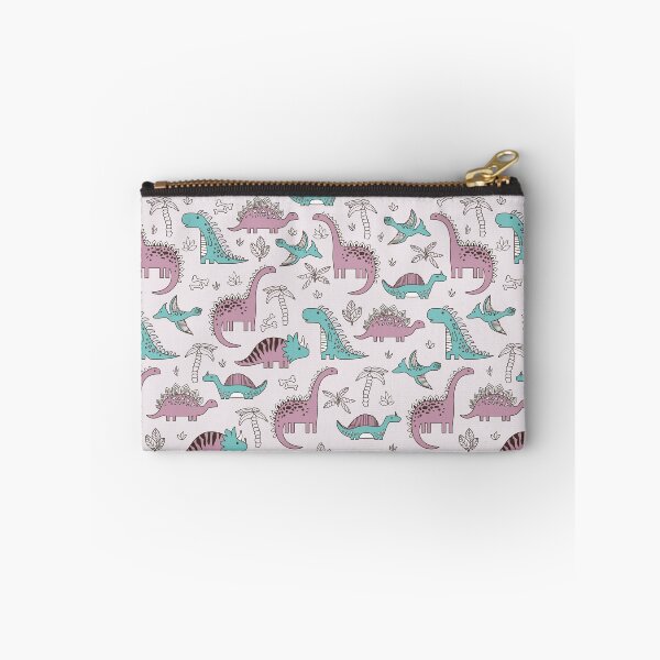 Item preview, Modern Boho Dinosaur Pattern - Dusty Rose and Mint Dino Art designed and sold by alijun.