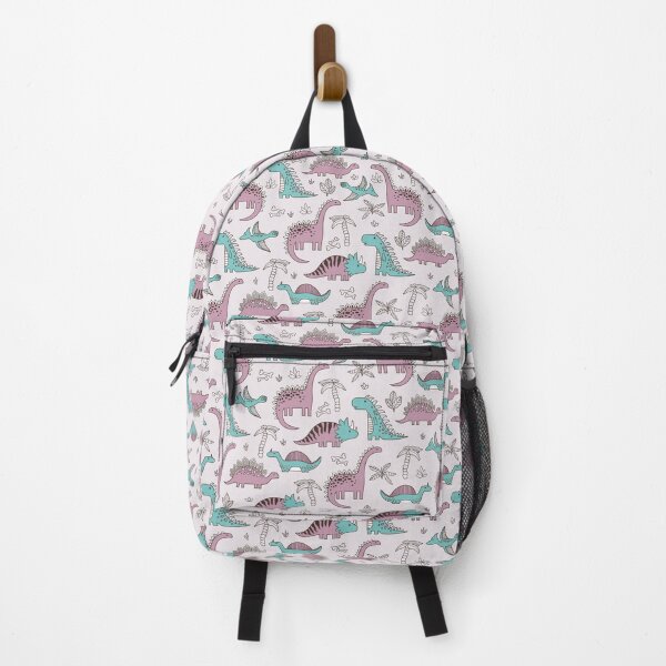 Item preview, Modern Boho Dinosaur Pattern - Dusty Rose and Mint Dino Art designed and sold by alijun.