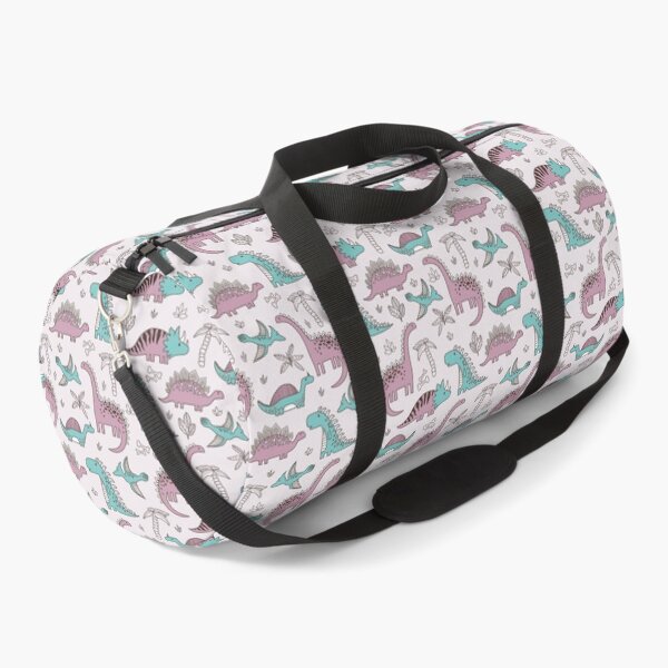 Item preview, Modern Boho Dinosaur Pattern - Dusty Rose and Mint Dino Art designed and sold by alijun.