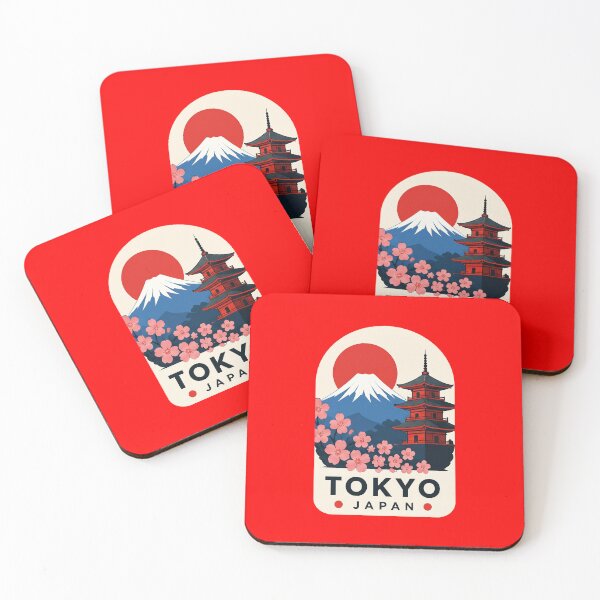 Item preview, Tokyo Travel Sticker Japanese City Aesthetic Design designed and sold by Olivra.