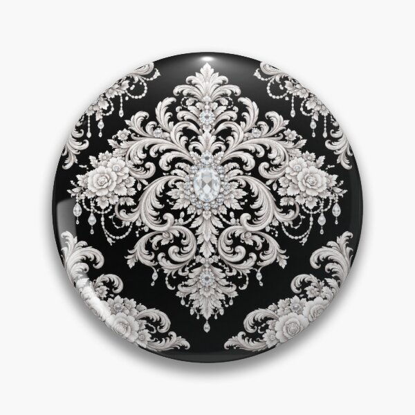 Item preview, Diamonds & Rococo - Square designed and sold by DesignsByPrnces.