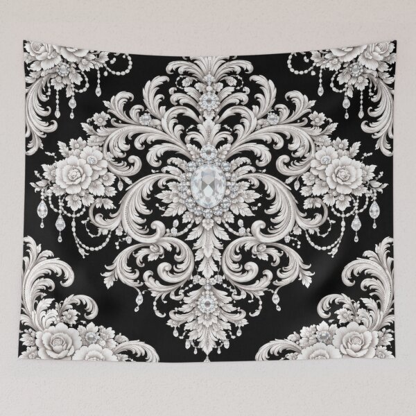 Item preview, Diamonds & Rococo - Square designed and sold by DesignsByPrnces.
