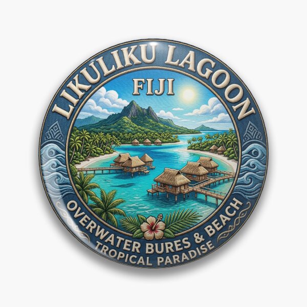 Item preview, Likuliku Lagoon, Fiji – Overwater Bures, Lagoon & Island Scenery designed and sold by Girih.