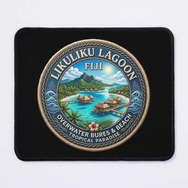 Item preview, Likuliku Lagoon, Fiji – Overwater Bures, Lagoon & Island Scenery designed and sold by Girih.