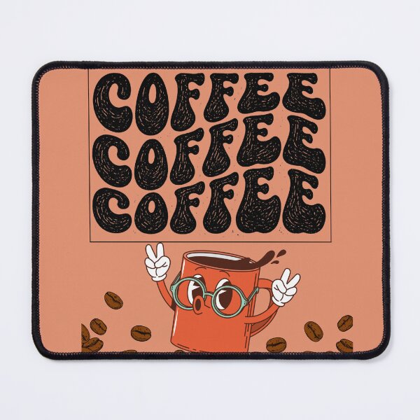 Item preview, Retro Coffee Vibes designed and sold by YuvikaYuvaan5.