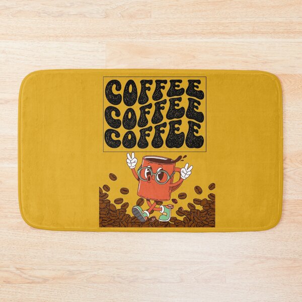 Item preview, Retro Coffee Vibes designed and sold by YuvikaYuvaan5.