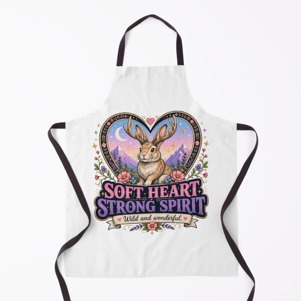 Item preview, Soft Heart Strong Spirit Jackalope Wild and Wonderful Design designed and sold by HappyStimsCo.