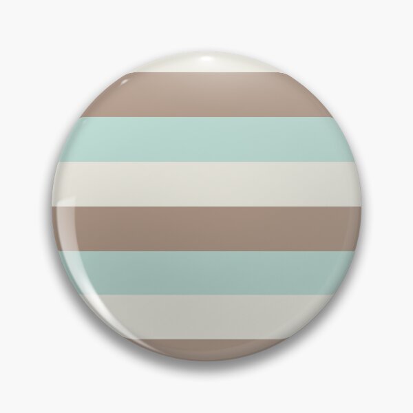 Item preview, 3 Large WARM TAUPE, MINT GREEN and CREAM Horizontal STRIPES designed and sold by RachelMacht.