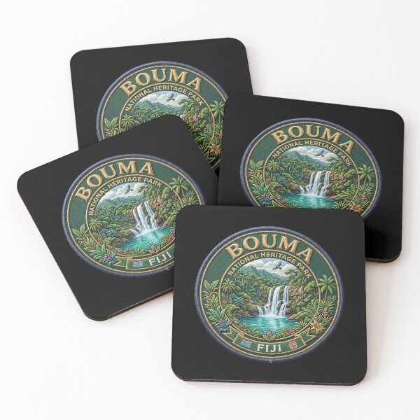 Item preview, Bouma National Heritage Park, Fiji – Waterfall, Tropical Forest & Mountain Scenery designed and sold by Girih.