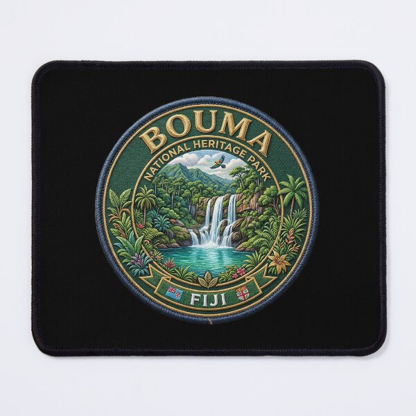 Item preview, Bouma National Heritage Park, Fiji – Waterfall, Tropical Forest & Mountain Scenery designed and sold by Girih.