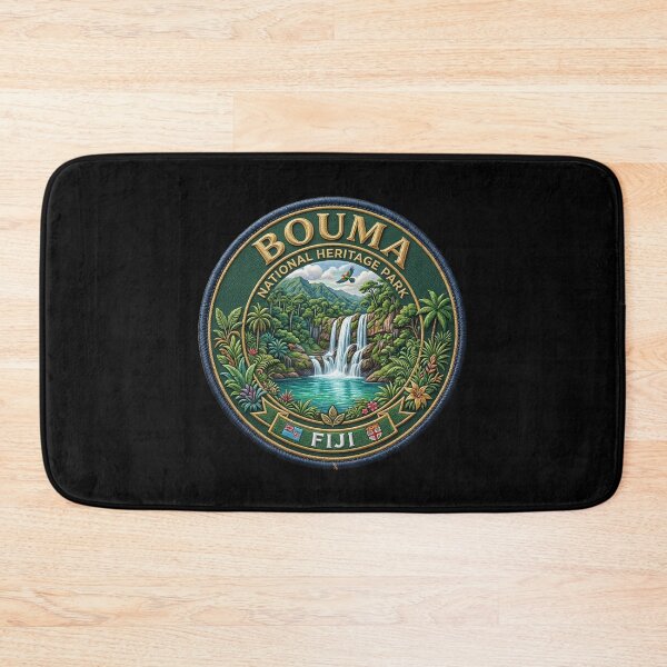 Item preview, Bouma National Heritage Park, Fiji – Waterfall, Tropical Forest & Mountain Scenery designed and sold by Girih.