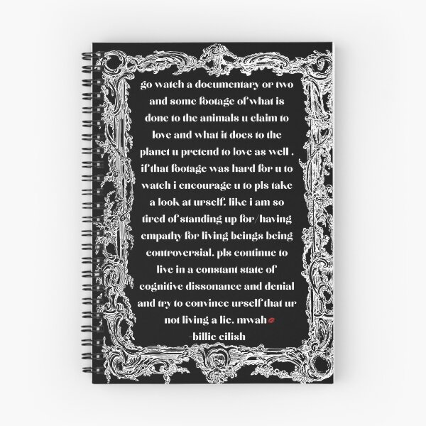 Item preview, Billie Eilish Clapback Quote designed and sold by coodoosandco.