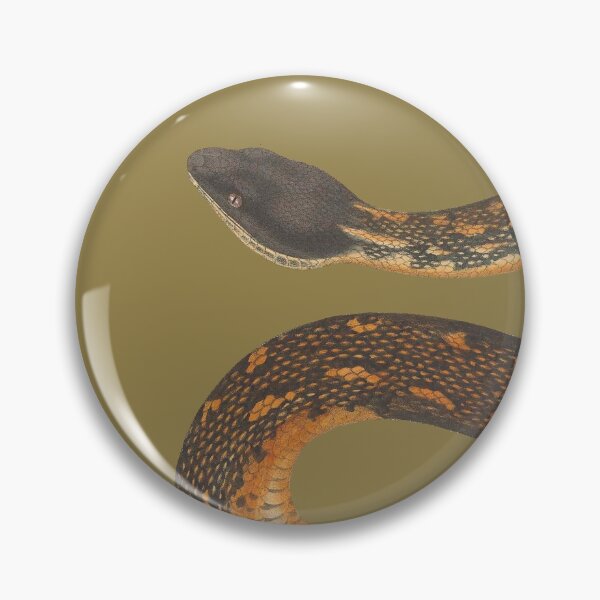 Item preview, vintage brown snake designed and sold by okapia concolor.