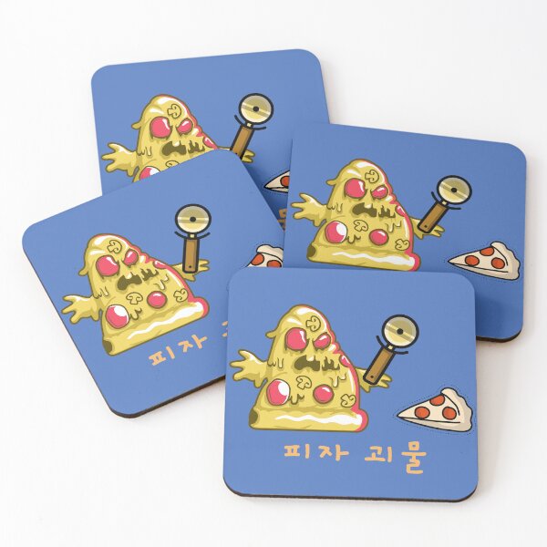 Item preview, Pizza Monster Korean designed and sold by DJCartoonDesigns.