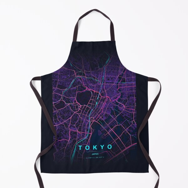 Item preview, Neon Style Map of Tokyo, Japan designed and sold by Enea Kelo.