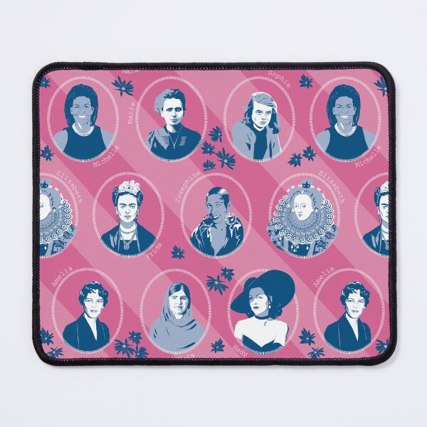 Item preview, mujeres inspiradoras - rosa-azul designed and sold by kobyakov.