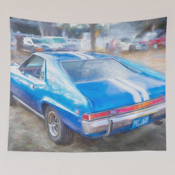 Item preview,  1968 Blue AMC Javelin 360 AMX X101 designed and sold by RichFrancoCars.