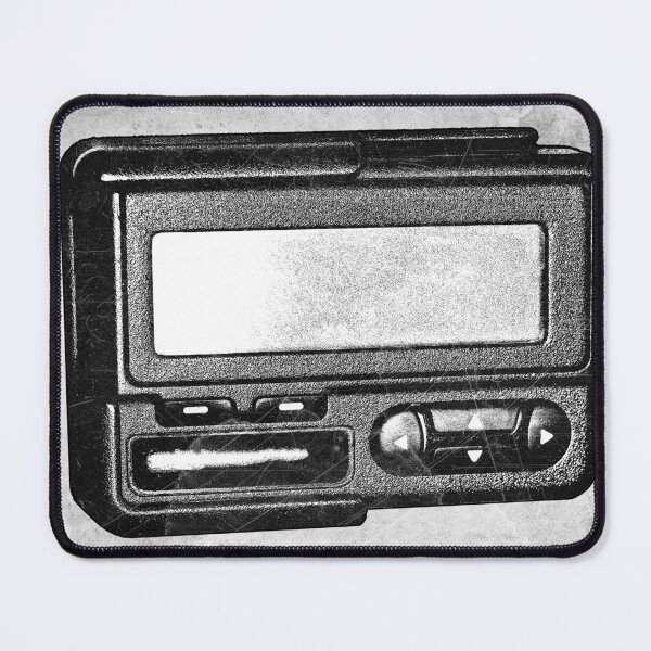 Item preview, Vintage Pager Beeper Etched Illustration designed and sold by Ghoul Enterprises.
