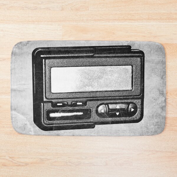 Item preview, Vintage Pager Beeper Etched Illustration designed and sold by Ghoul Enterprises.