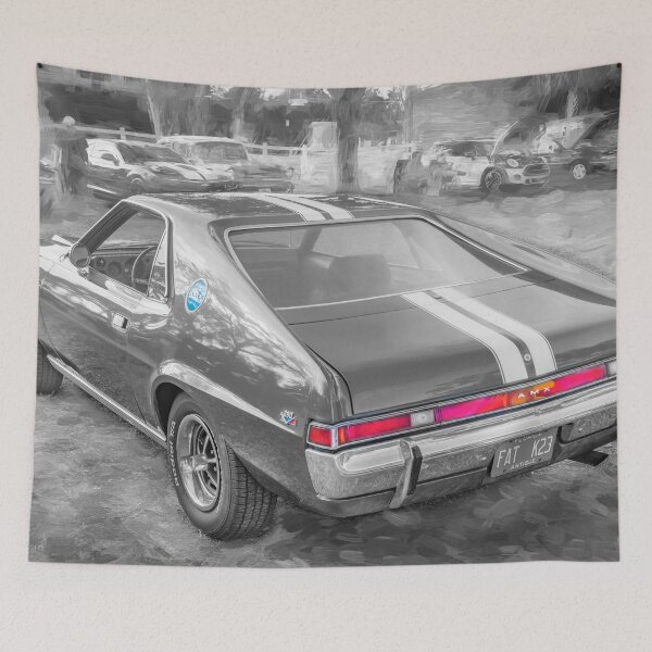 Item preview, 1968 Blue AMC Javelin 360 AMX X102 designed and sold by RichFrancoCars.