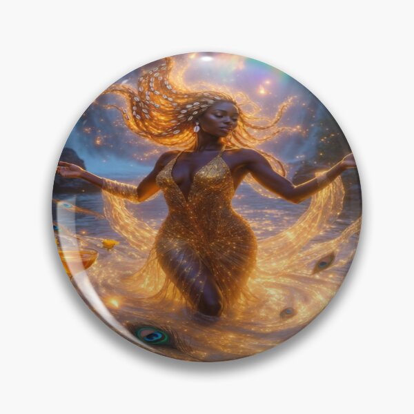 Item preview, “Oshun’s Golden Dance” designed and sold by RavenCrow444.