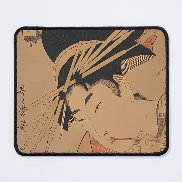 Item preview, Beautiful Woman With Scroll | Japanese Art designed and sold by GammaRay.