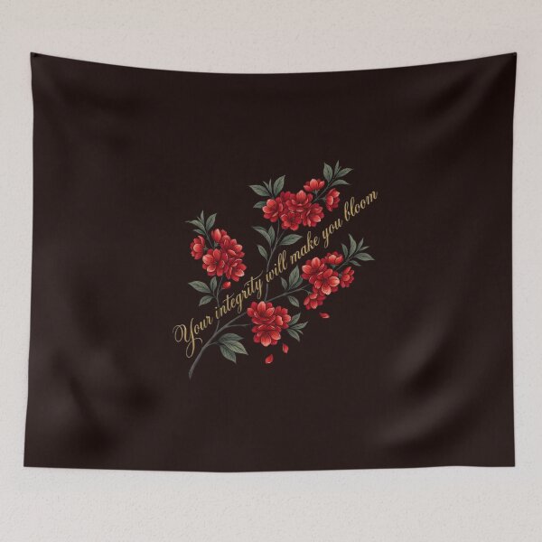 Item preview, Your Integrity Will Make You Bloom Floral Design designed and sold by AltaDimension.