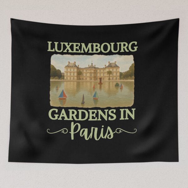 Item preview, Luxembourg Gardens Paris Sunset designed and sold by Guess4best.