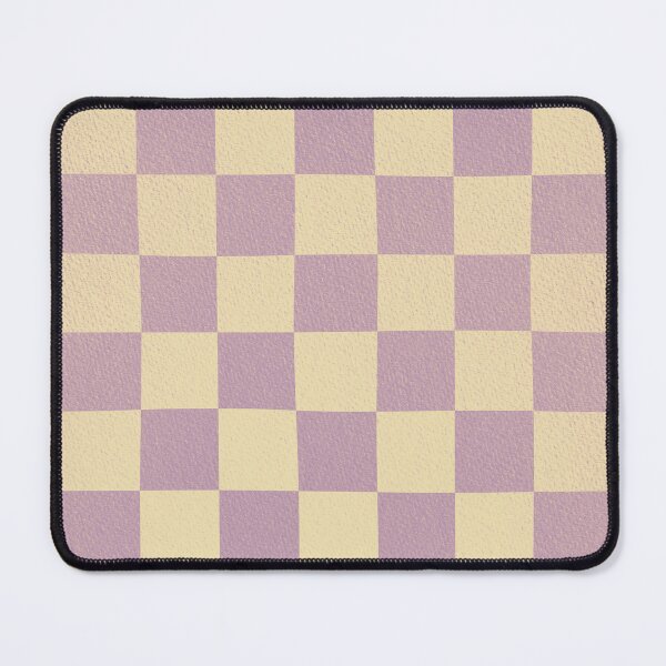 Item preview, Retro Checkerboard Pattern – Lavender Cream Soft Checks designed and sold by Colorblizz.