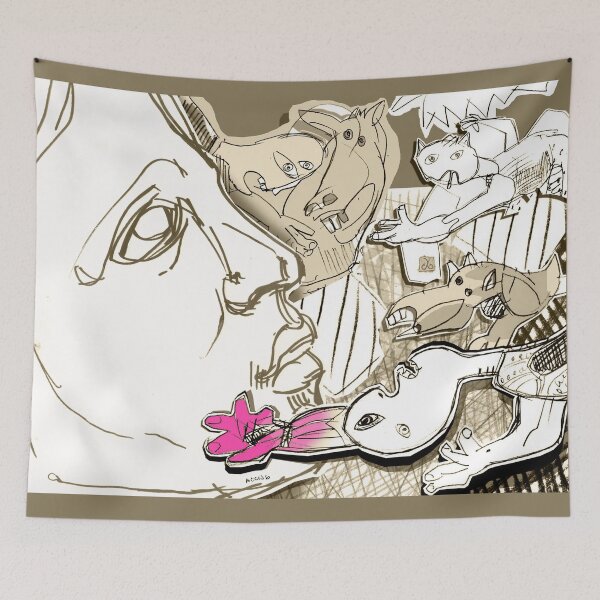 Item preview, Goddess Venus - The World of Man (drawing by ACCI)  designed and sold by VanyssaGraphics.