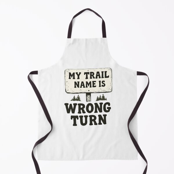 Item preview, My Trail Name Is Wrong Turn Thru Hiker Tee designed and sold by NorthingShop.