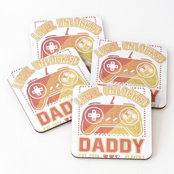 Item preview, Level Unlocked Daddy Gamer Shirt designed and sold by PINK FREE.