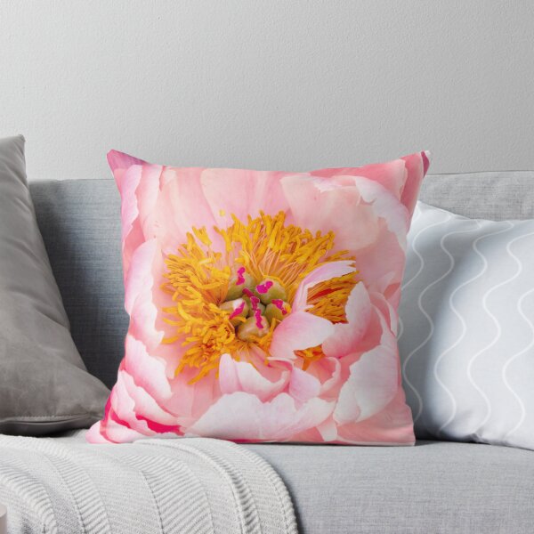 Item preview, Bright pink peony from above designed and sold by KRFNatureGifts.