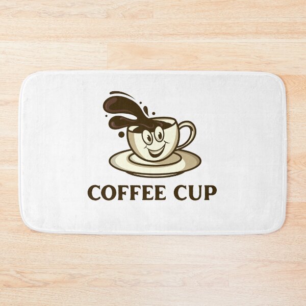 Item preview, Cute Coffee Cup Cartoon Sticker | Funny Smiling Coffee Mug Design designed and sold by MAStrends.