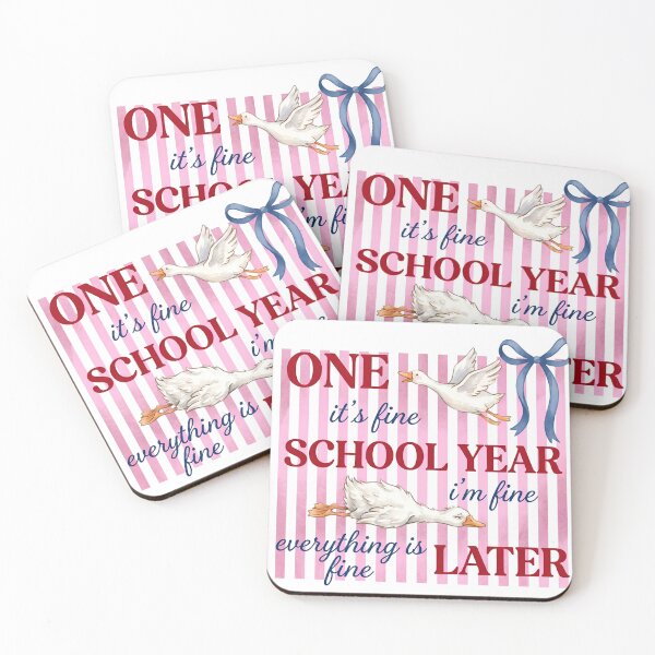 Item preview, One School Year Later Funny Silly Goose Teacher Funny Goose Teacher Summer End Of School Year designed and sold by VGAfanatic.