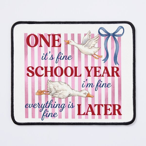 Item preview, One School Year Later Funny Silly Goose Teacher Funny Goose Teacher Summer End Of School Year designed and sold by VGAfanatic.