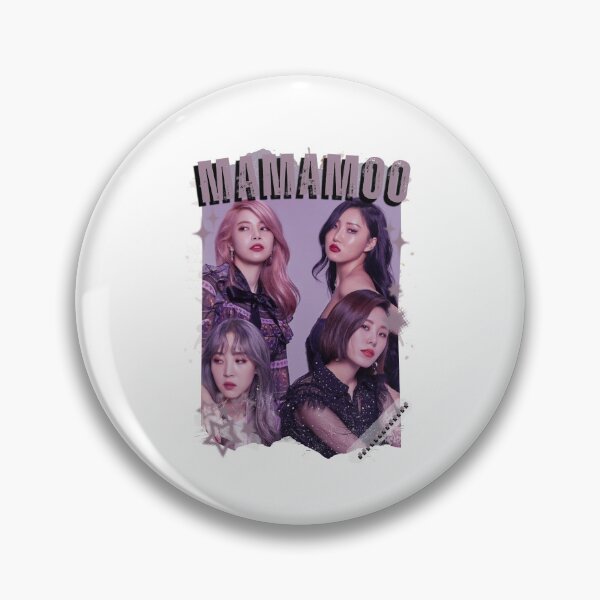 Item preview, Mamamoo Kpop Female group Scrapbook Collage Cozy Y2K Vintage Design designed and sold by HELL0WBELLO.
