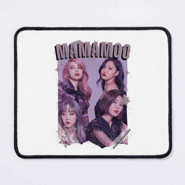 Item preview, Mamamoo Kpop Female group Scrapbook Collage Cozy Y2K Vintage Design designed and sold by HELL0WBELLO.