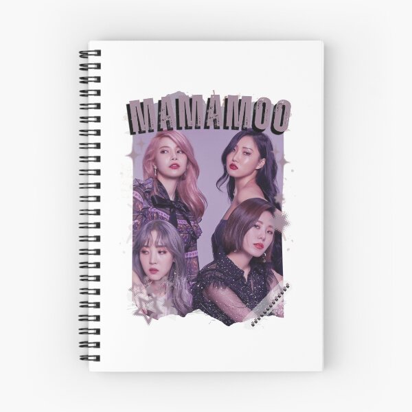 Item preview, Mamamoo Kpop Female group Scrapbook Collage Cozy Y2K Vintage Design designed and sold by HELL0WBELLO.