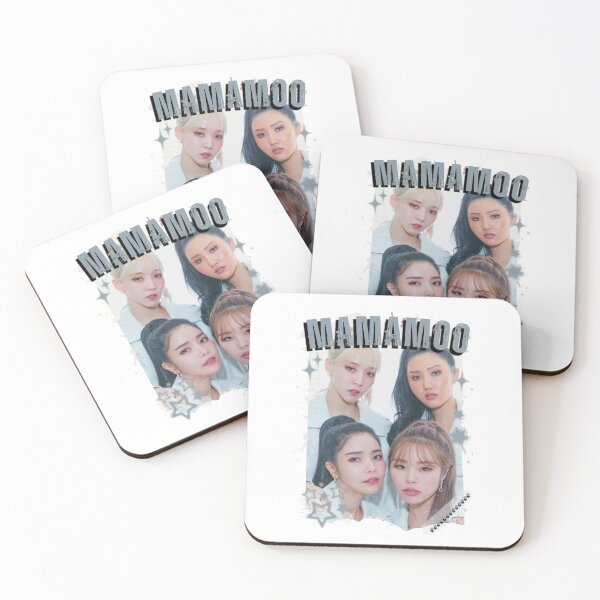 Item preview, Mamamoo Kpop Female group Scrapbook Collage Cozy Y2K Vintage Design designed and sold by HELL0WBELLO.