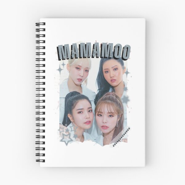 Item preview, Mamamoo Kpop Female group Scrapbook Collage Cozy Y2K Vintage Design designed and sold by HELL0WBELLO.