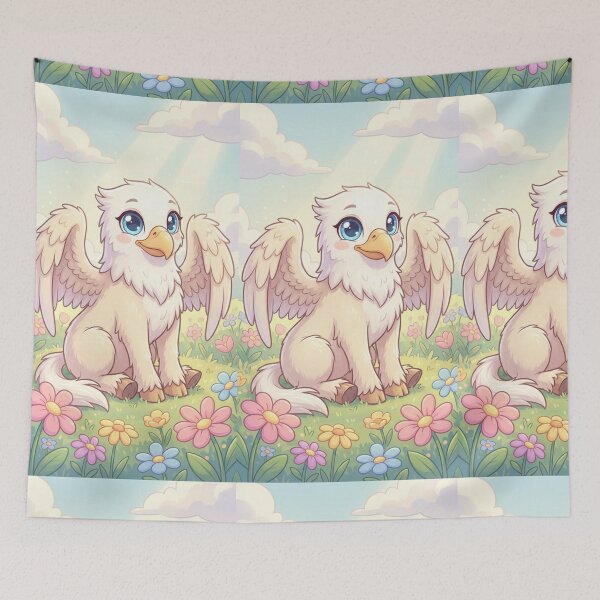 Item preview, Little Griffin of the Sunlit Meadow designed and sold by TreatLLC.