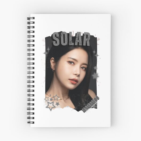 Item preview, Mamamooo Solar Kpop Female group Scrapbook Collage Cozy Y2K Vintage Design designed and sold by HELL0WBELLO.