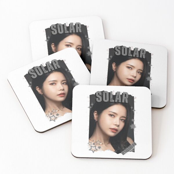Item preview, Mamamooo Solar Kpop Female group Scrapbook Collage Cozy Y2K Vintage Design designed and sold by HELL0WBELLO.