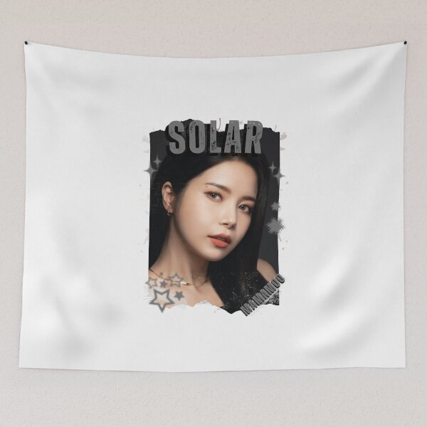 Item preview, Mamamooo Solar Kpop Female group Scrapbook Collage Cozy Y2K Vintage Design designed and sold by HELL0WBELLO.