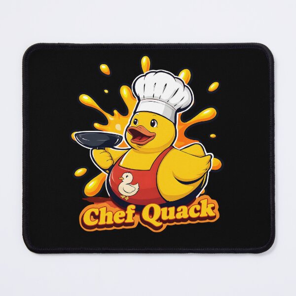 Item preview, Chef Quack – Funny Chef Rubber Duck Art designed and sold by RubberQuack.