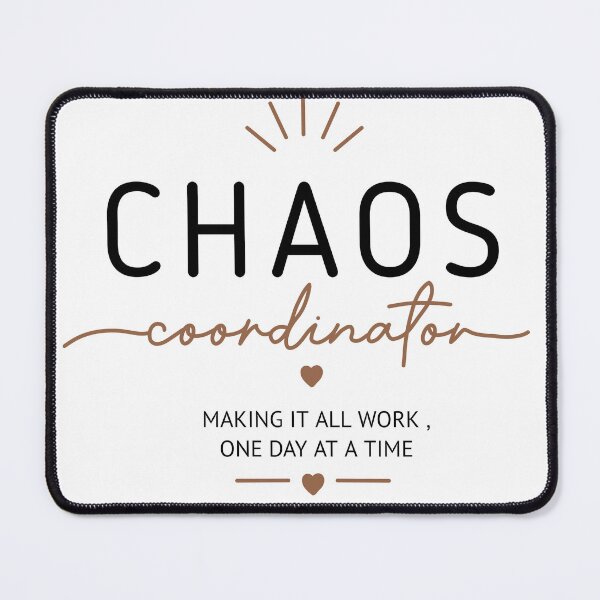Item preview, Chaos Coordinator Minimalist designed and sold by ZwoToopia.