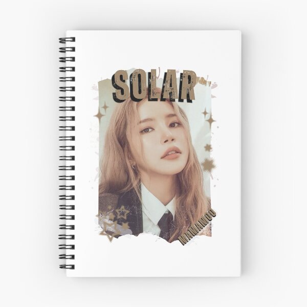 Item preview, Mamamooo Solar Kpop Female group Scrapbook Collage Cozy Y2K Vintage Design designed and sold by HELL0WBELLO.