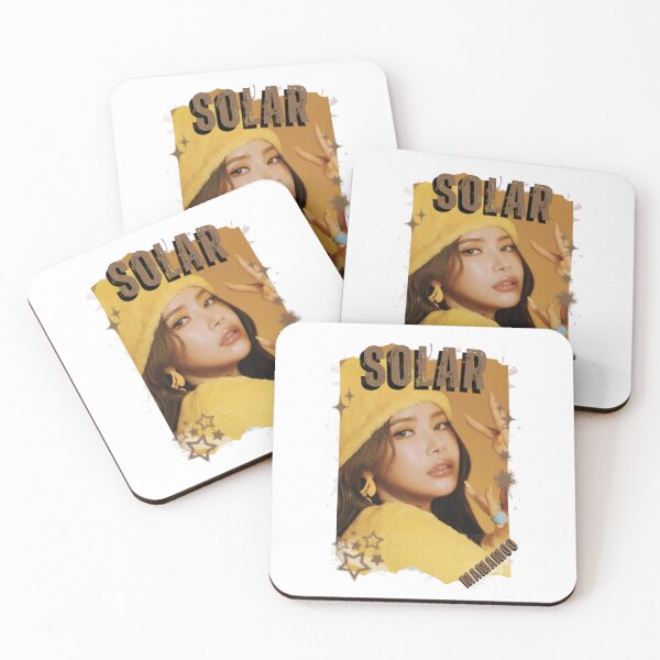 Item preview, Mamamooo Solar Kpop Female group Scrapbook Collage Cozy Y2K Vintage Design designed and sold by HELL0WBELLO.